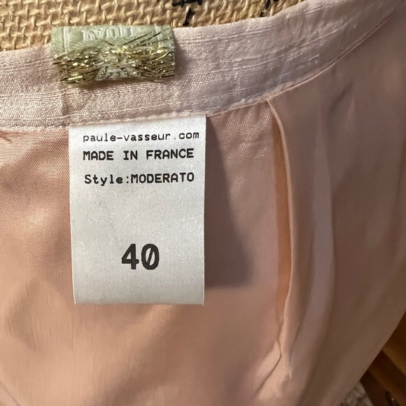 Paule Vasseur Pink Silk Pencil Skirt - Picture 8 of 9